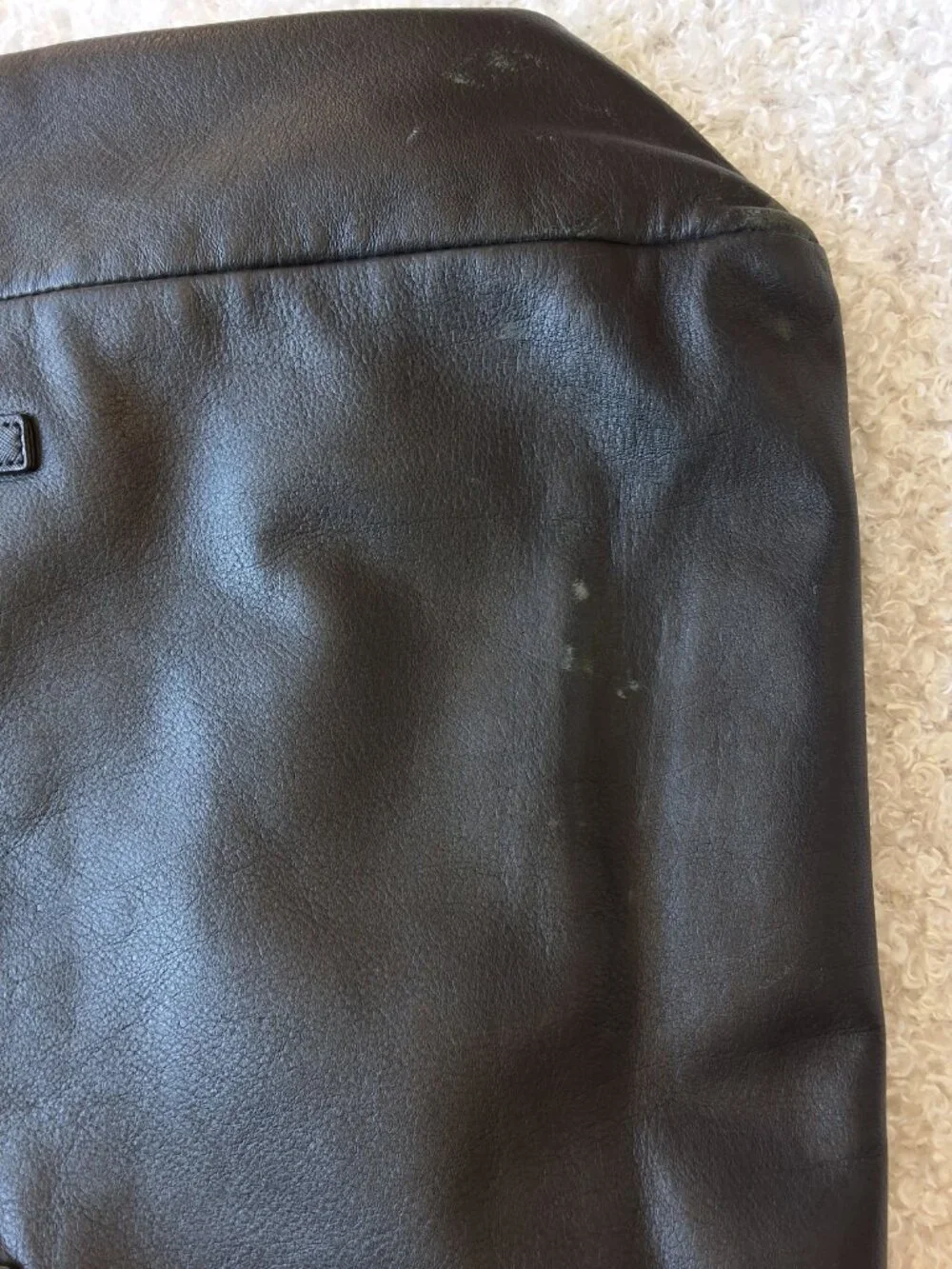 Kate Spade Black Leather Tote Bag